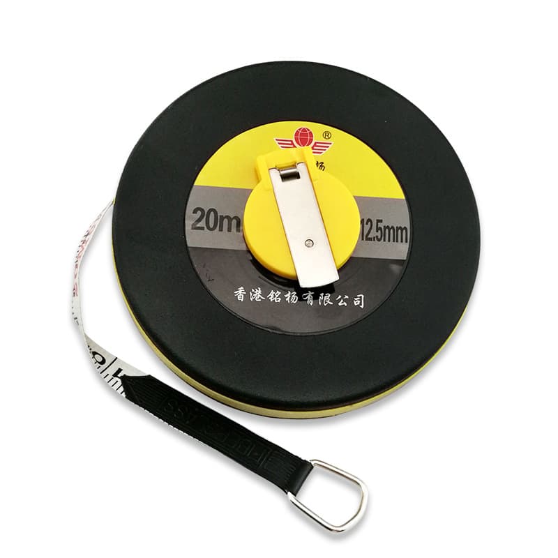 Factory directly sells 20 meters, 30 meters, 50 meters fiber leather tape tube -beef ruler construction site engineering discs 5