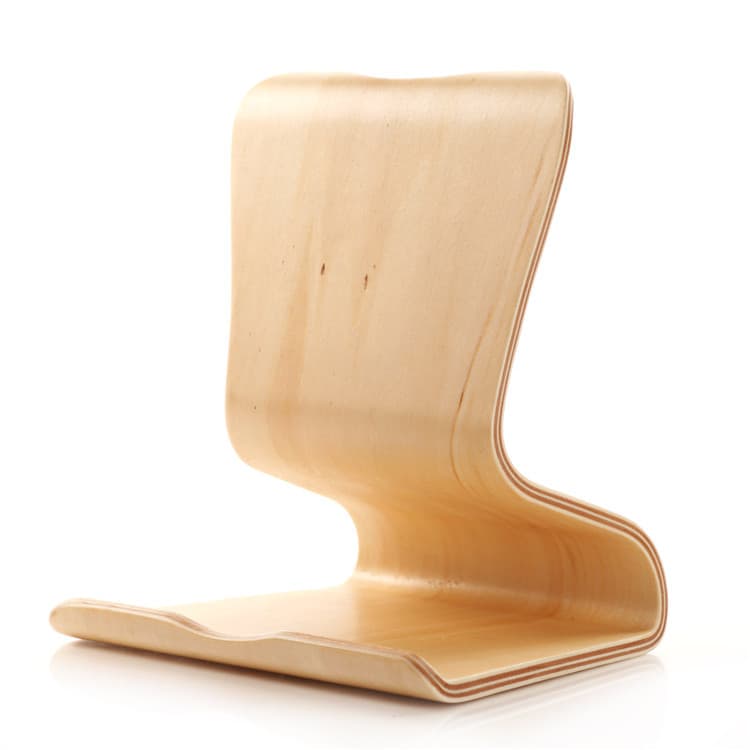 Wooden Tablet & Laptop Stand with Tubing 4