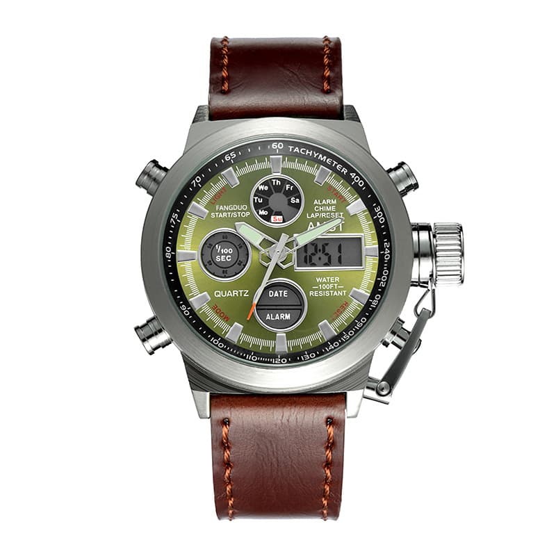 AMST Retro fashionable digital watch for leisure, simple and elegant design 2