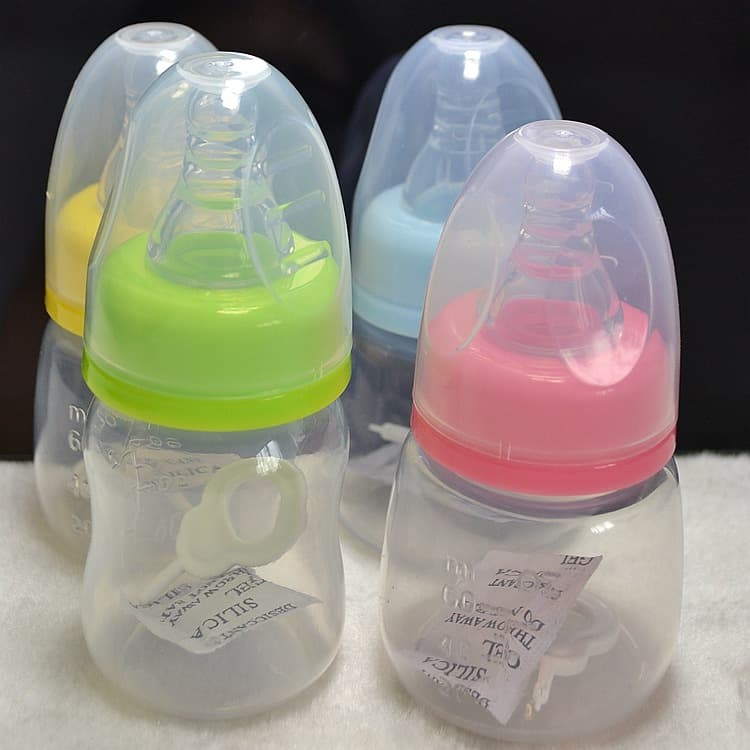 (Wholesale), feeding bottle for baby, children's bottle detergent for new born, 60 ml 2