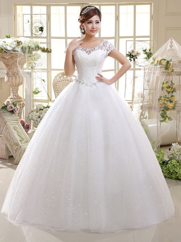 Wedding dress, lace belt for bride, factory direct supply, Korean style, worn on the shoulder, slim fit, plus size 2