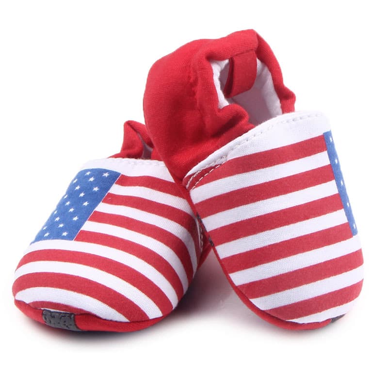 Factory direct selling babyshoes Baby learning shoes baby soft bottom shoes cotton can not drop shoes men and women 4