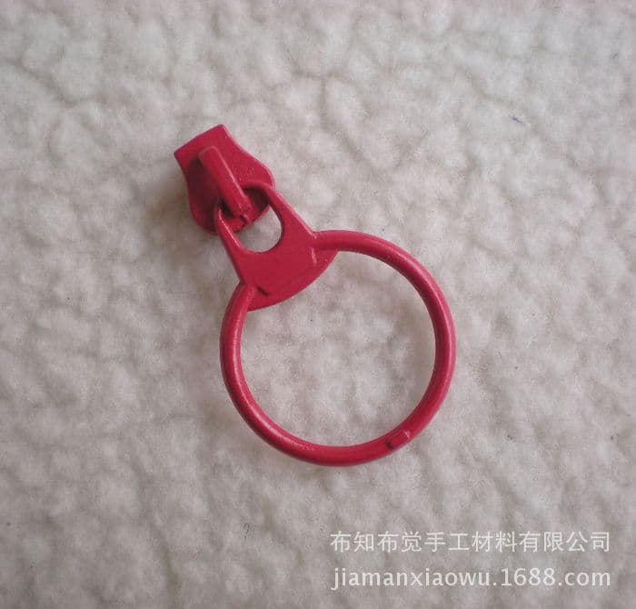Ring with zipper, (Physicals), 16 colors, 3 size 4