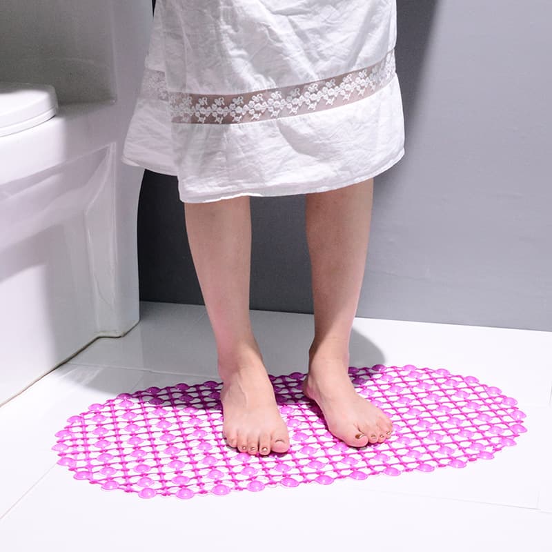 Bathroom anti -sliding cushion bathroom bathing floor shower room shower room pad bath band suction cup PVC bathroom pad 2