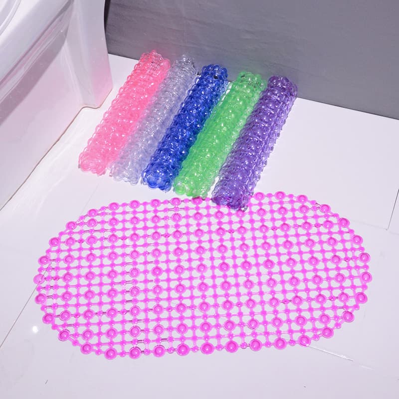 Bathroom anti -sliding cushion bathroom bathing floor shower room shower room pad bath band suction cup PVC bathroom pad