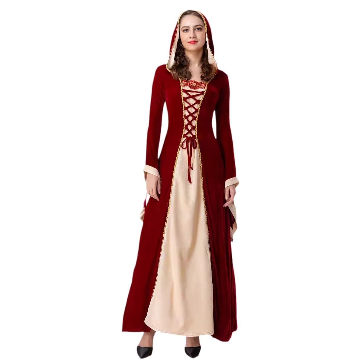 The new noble robe palace premiums European and American game uniform palace robe role -playing makeup ball clothing clothing 5