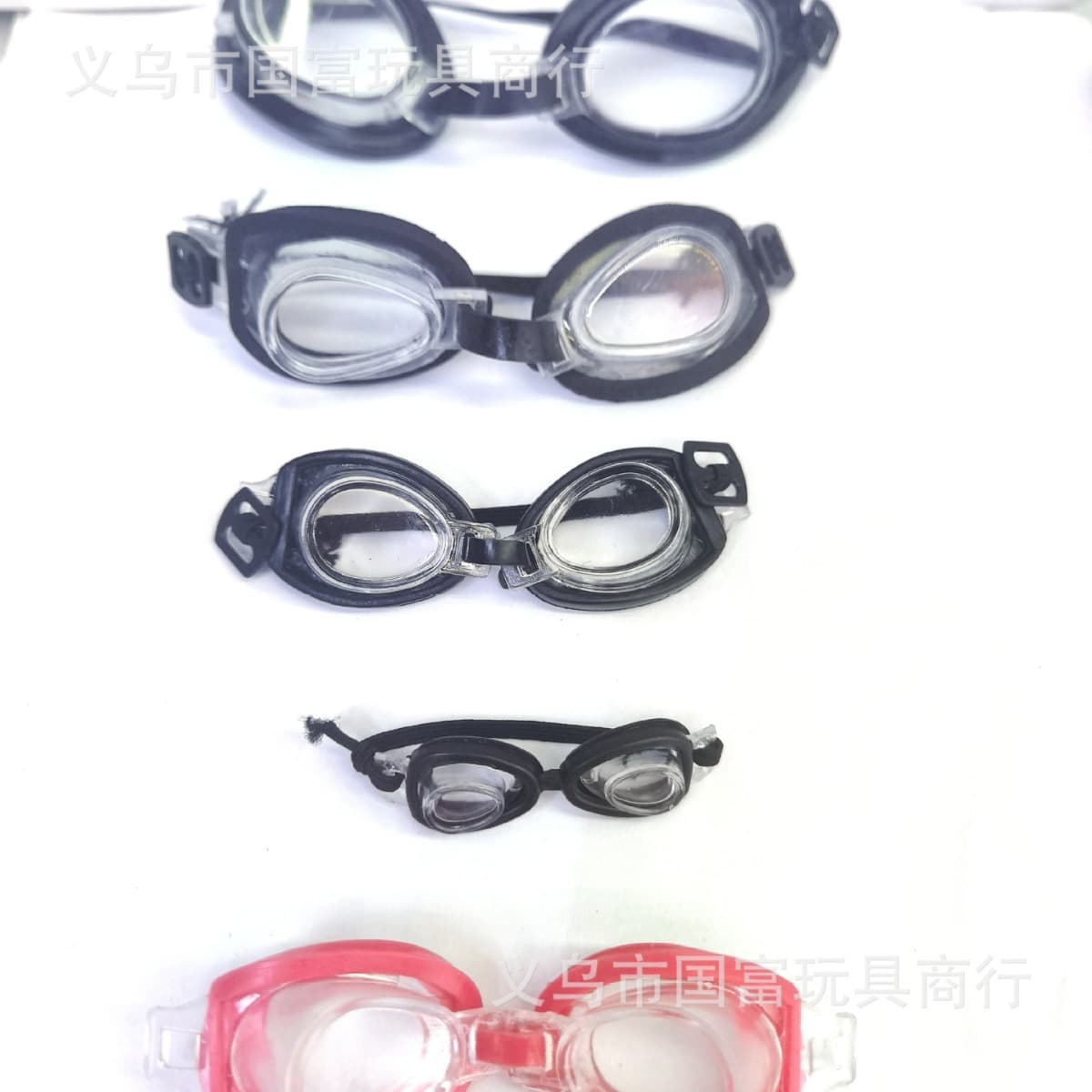 Plush toy with accessories, space glasses for swimming, 8.5cm, diving