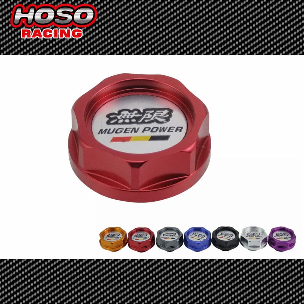 Car modified oil cover Mugen fuel tank cover oil cover Flower oil cover 2