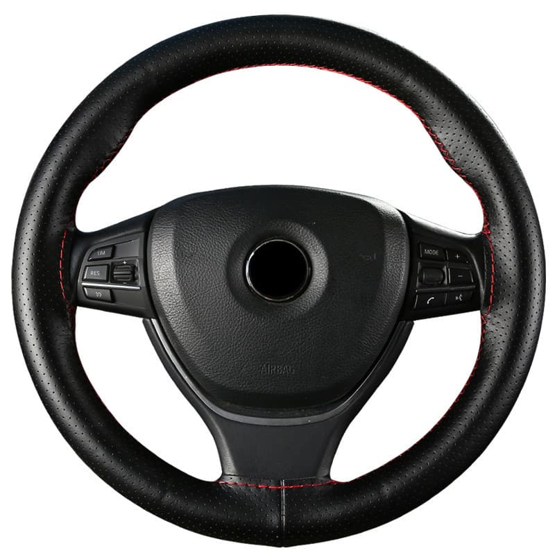 Steering wheel all-season, universal leather handle 5