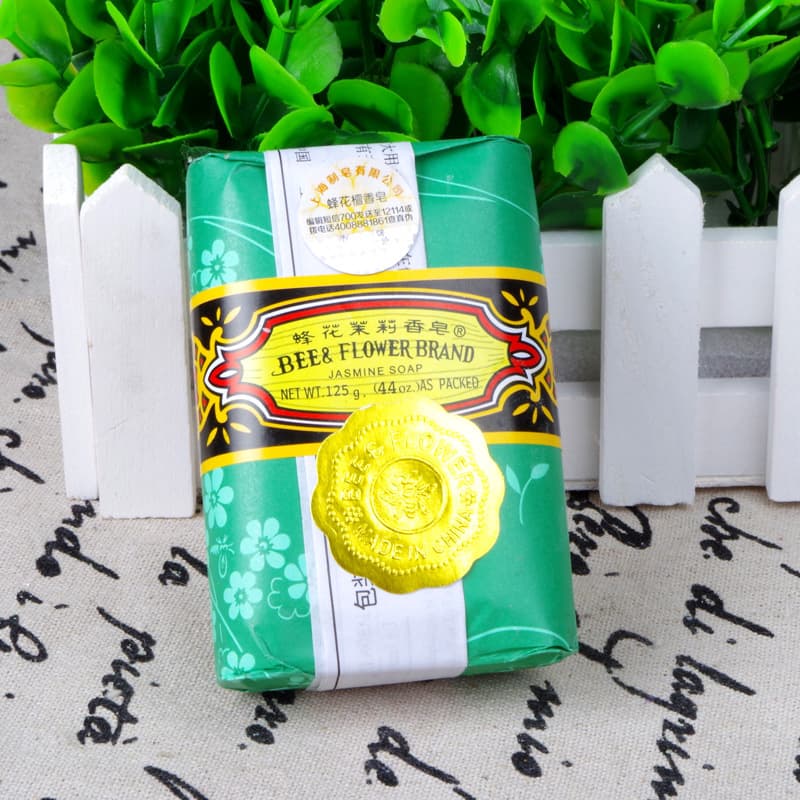 Bag with jasmine, soap, cleansing milk, 125g 3