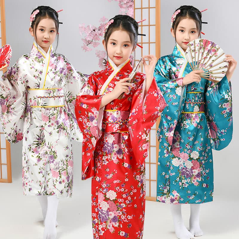 Children's Japanese bathrobe for students, dress, cosplay 2