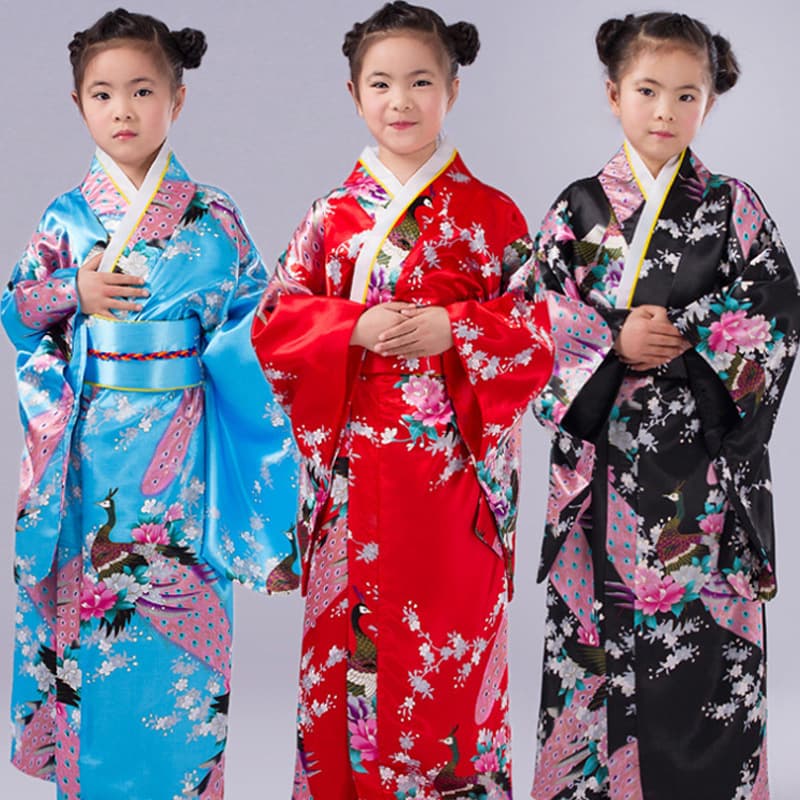 Children's Japanese bathrobe for students, dress, cosplay 1