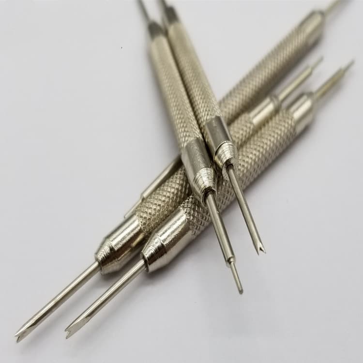 Watch repair tool Spot small double -headed ear fork removal adjustable watchbite metal double head -ear ears 1