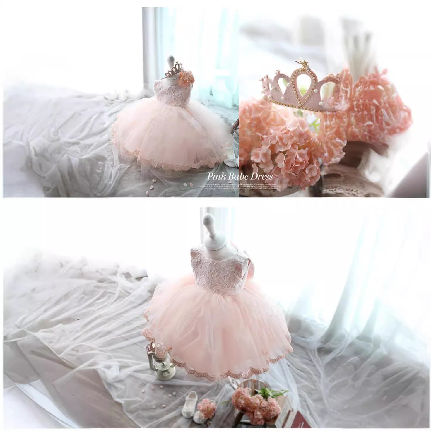 Children's wedding dress, gift box, Korean style 5