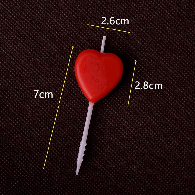 (Wholesale), small red candle, English 3