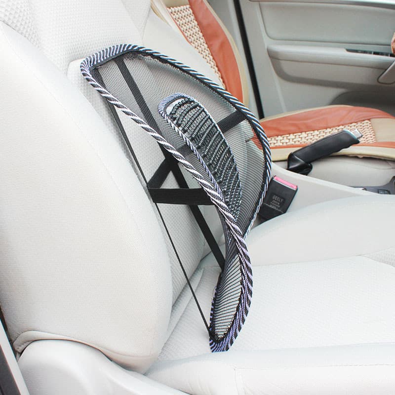 Car leather nails Summer steel wire waist leaning on the car cushion waist cushion four seasons car ice wire massage office office 4