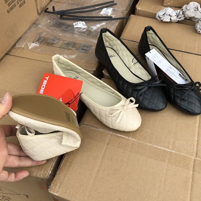 2025 foreign trade cross-border Russian single plaid bow flat shoes women's single shoes large size one piece dropshipping live broadcast 42 5
