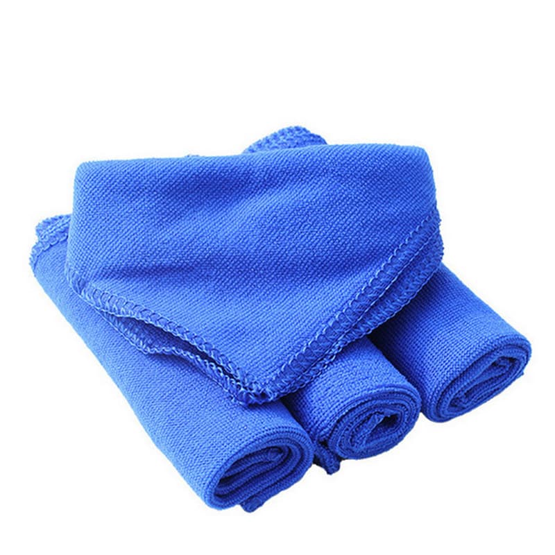 Zhongheng car care fine fiber 30*30 car wash towel car wipe car wash towel multi-purpose cleaning towel 4