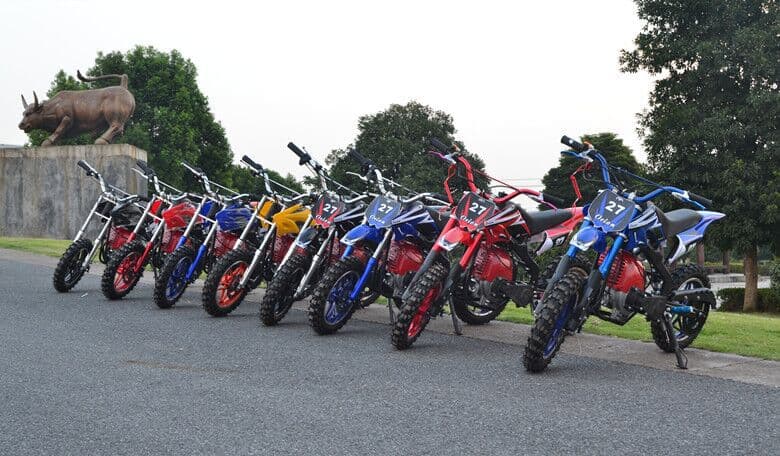 49CC off -road vehicle mini motorcycle small off -road four -stroke easy -up start 3