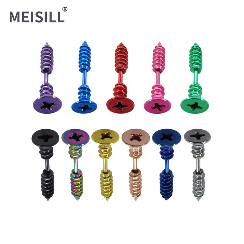 (Cross-border trading), earrings stainless steel, physiological piercing 1