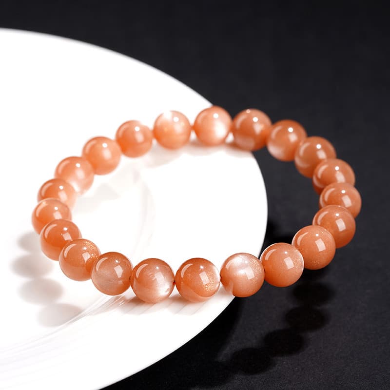 (Wholesale), organic round beads solar-powered, accessory, accessories, 7A, moonstone 3