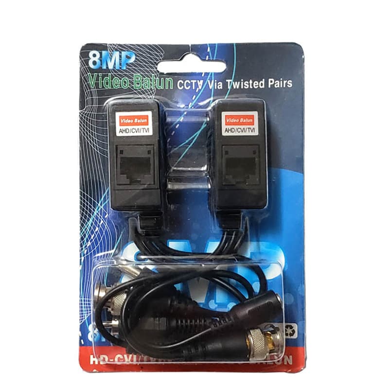 Bi Glgan Transfer Video Power Audio Audio Sanyo BNC Pingxing wire transmission Balun 1