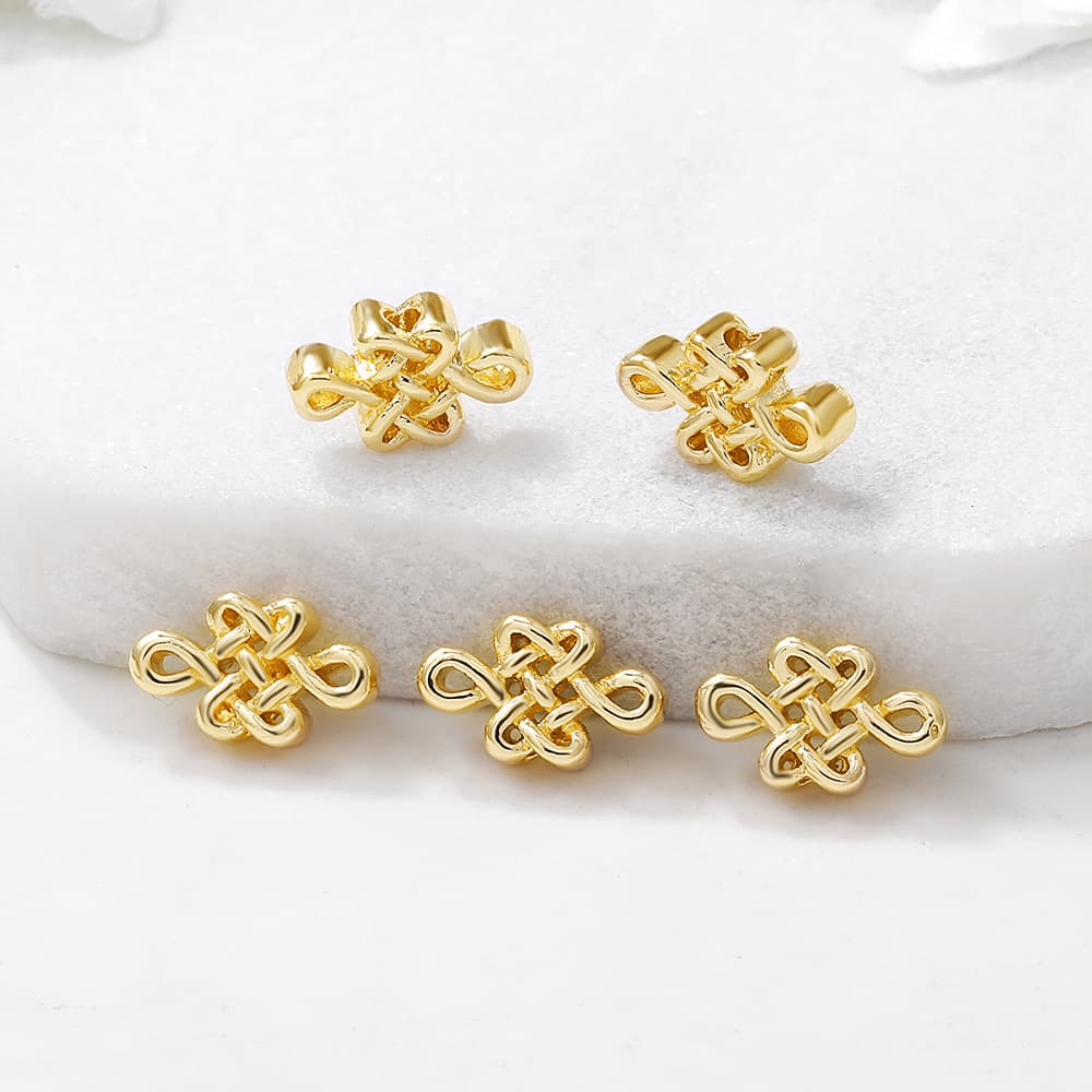 Accessories, brass accessory, beads, DIY, Chinese style 1