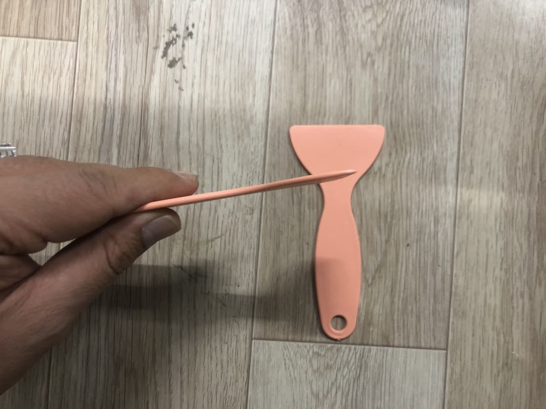 Car film tool yellow small scraper car beauty shop scraper car film small scraper car washing tool 2