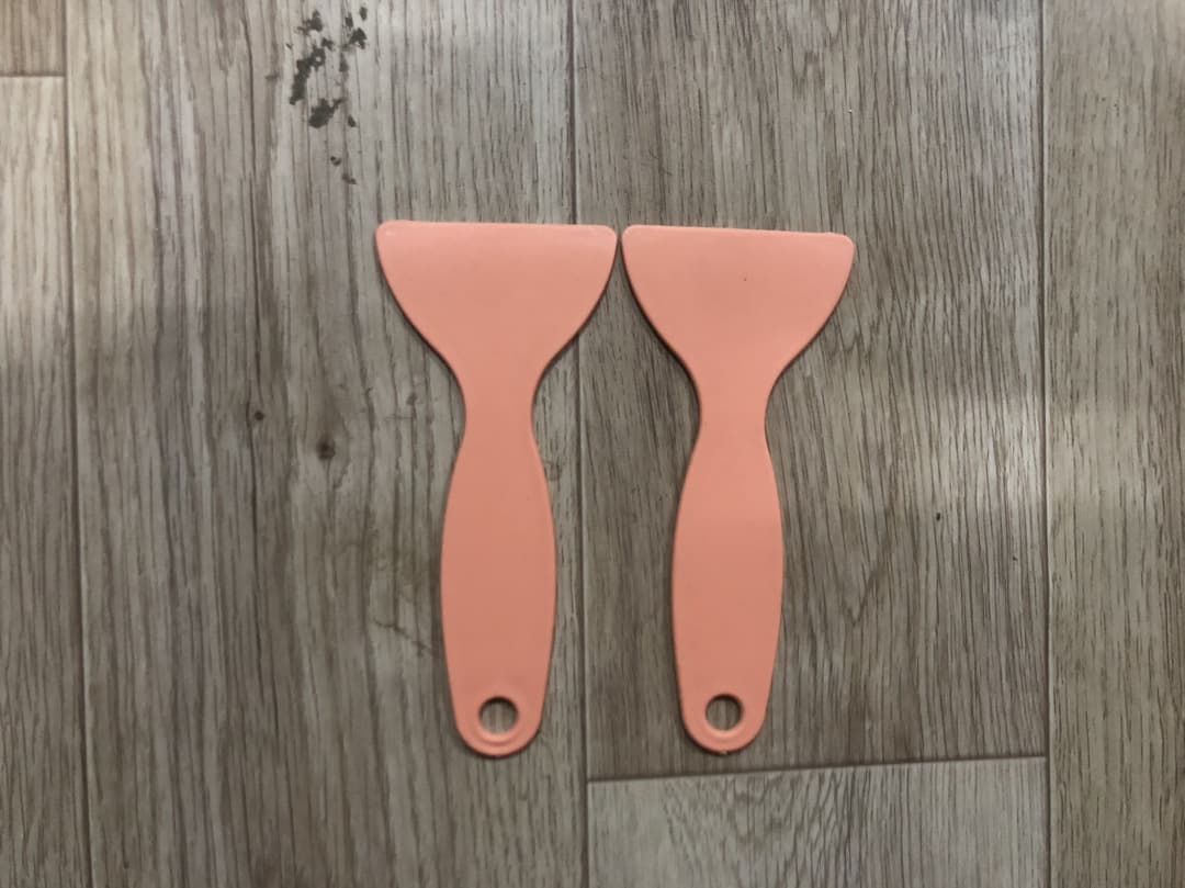 Car film tool yellow small scraper car beauty shop scraper car film small scraper car washing tool 3