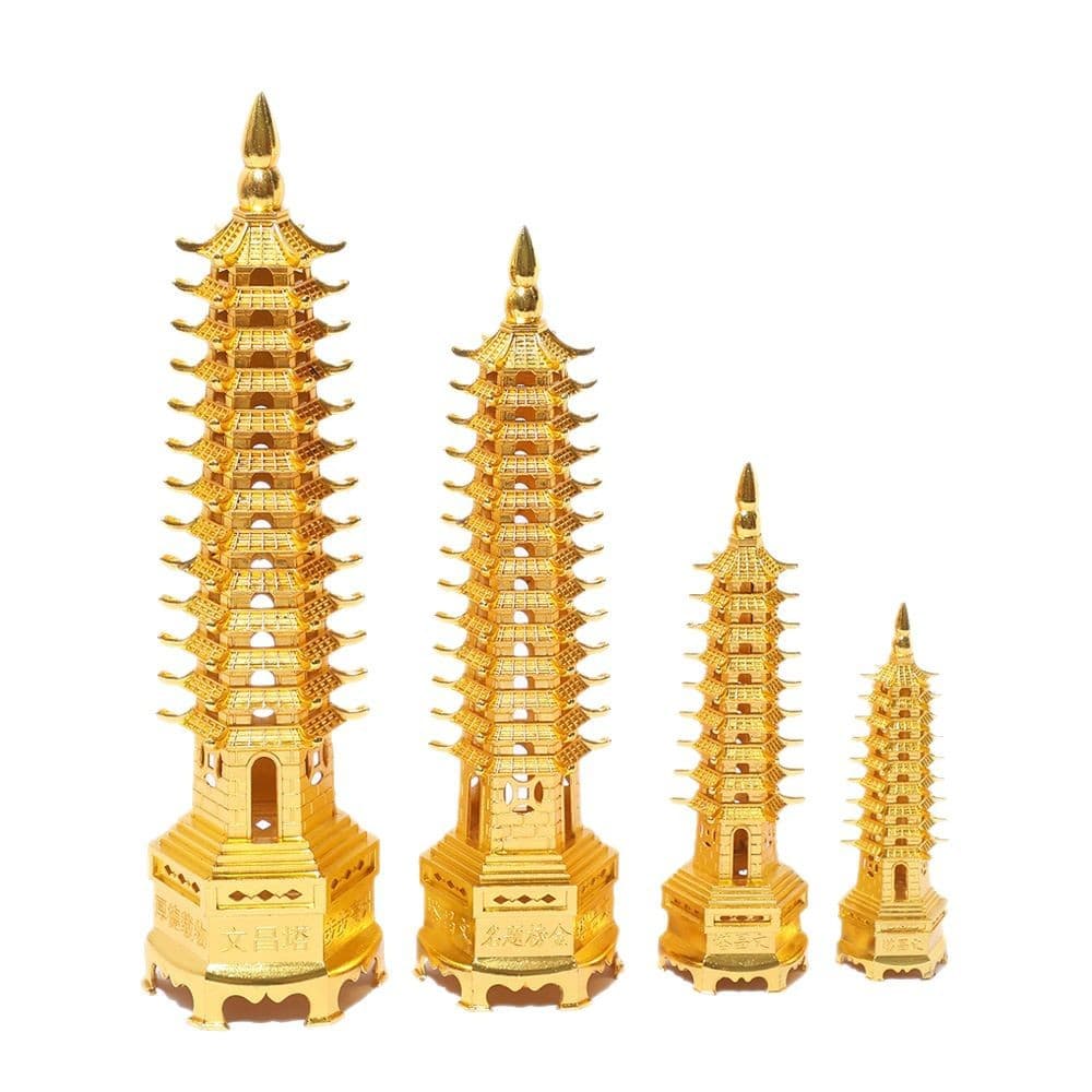 Wenchang Tower Swing Nine -story 13 -story Desk Desk Towers Scenic Scenic Tourism Crafts Collection Souvenir 5