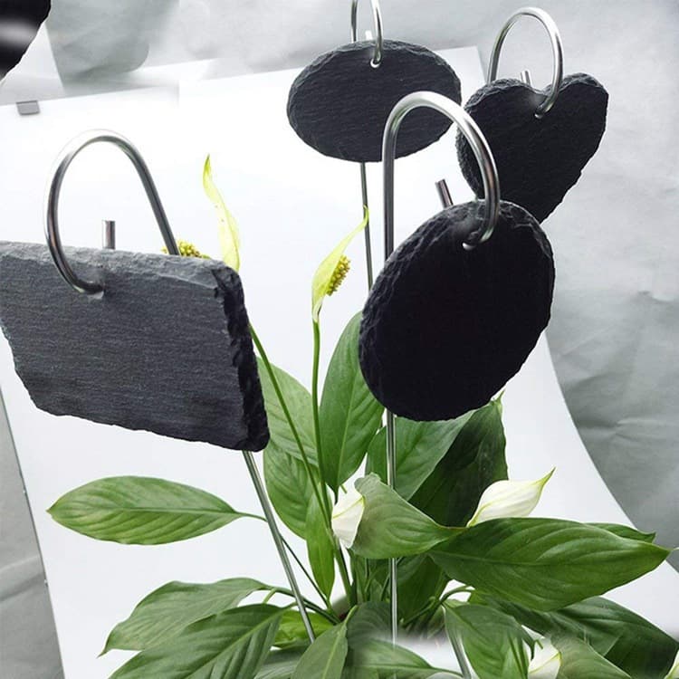 Manufacturer supply gardening and flower label plant tag fruit tree tags stainless steel pendant label flower card