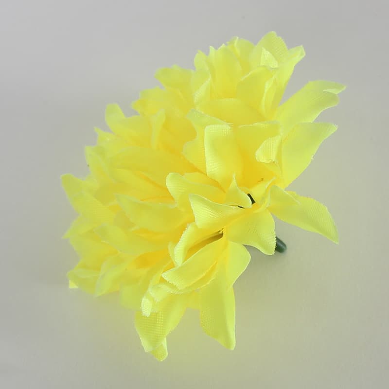 Simulation chrysanthemum 4 layers of flowers artificially made flower silk flower shooting props art craftsmanship placed flower arrangement spelling 3