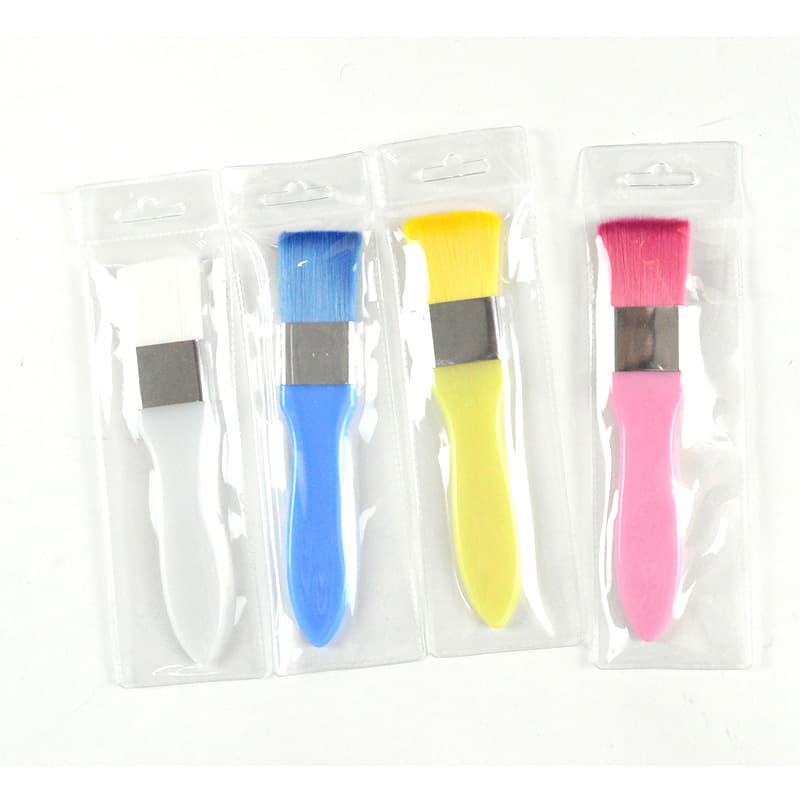 Face Mask - Multicolored Cosmetic Brush Set 5
