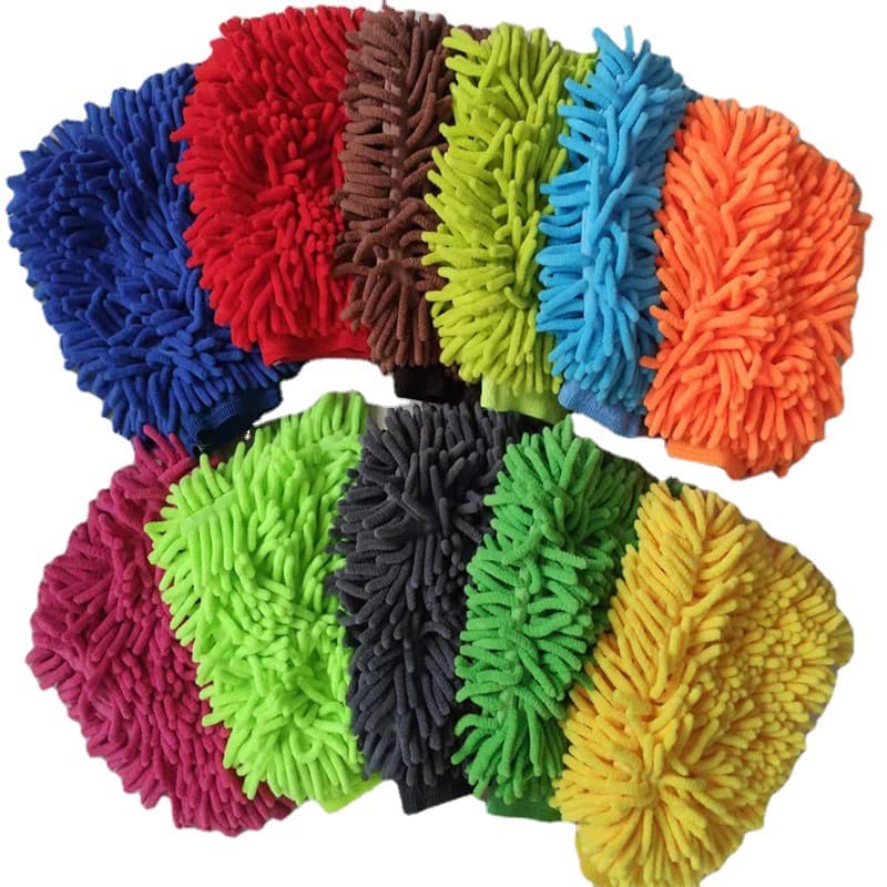 (Wholesale), big double-sided gloves, coral tools set, hygienic towel 5