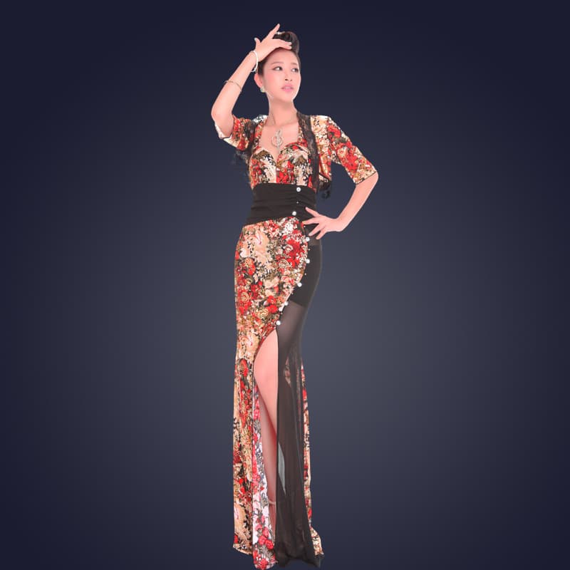 Autumn sexy long dress, skirt, suit, 2018, princess style 2