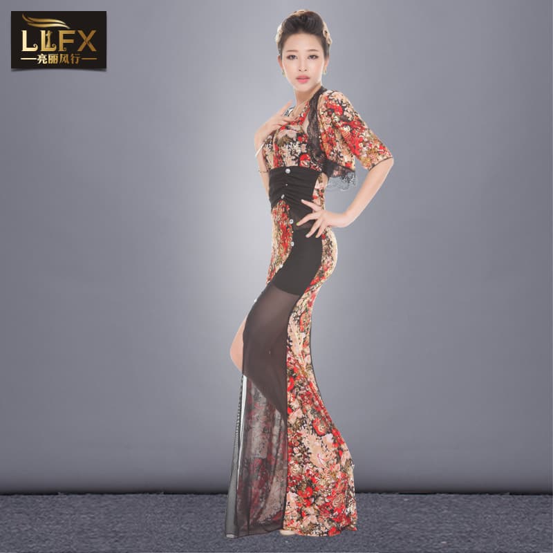 Autumn sexy long dress, skirt, suit, 2018, princess style 4