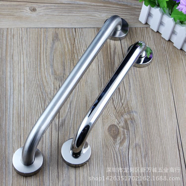304 Stainless Steel bathroom handrail staircase Elderly people with no obstacles to handle bathroom shower room non -slip hand 4