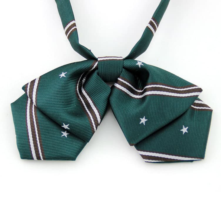 Student pleated skirt, Japanese bow tie 3