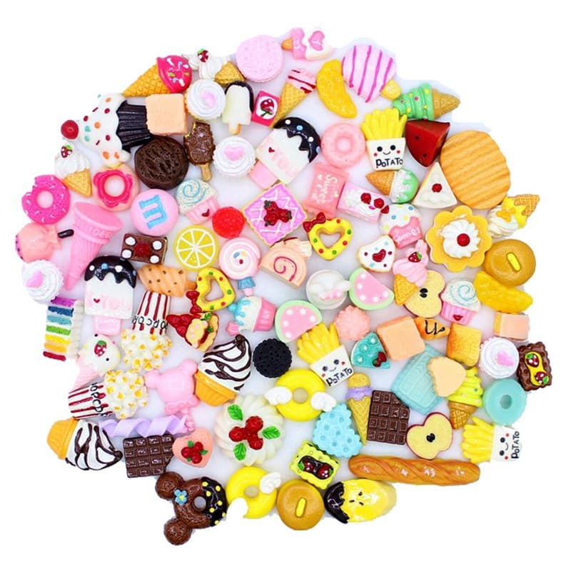 Cartoon small cream food play, materials set handmade, bag, accessory with accessories, DIY, direct factory sales 5
