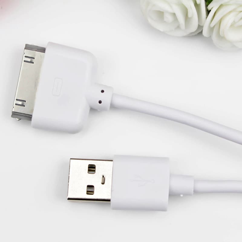 Apple, (Wholesale), compatible mobile phone *S *S, charging cable, iPhone 4, iphone, 1m 4