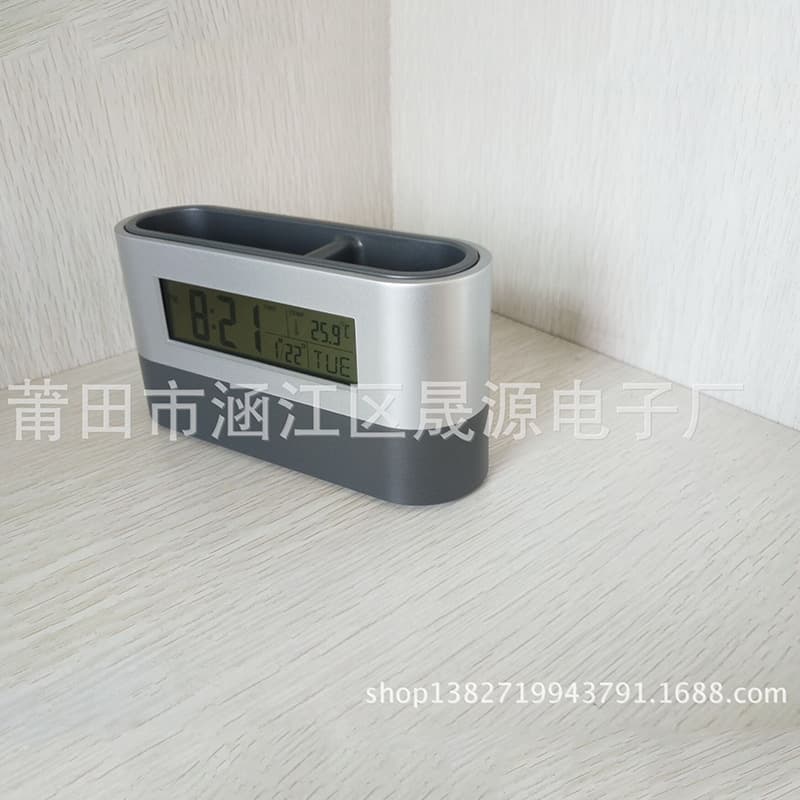 Universal pens holder for office, electronic creative calendar, watch 4