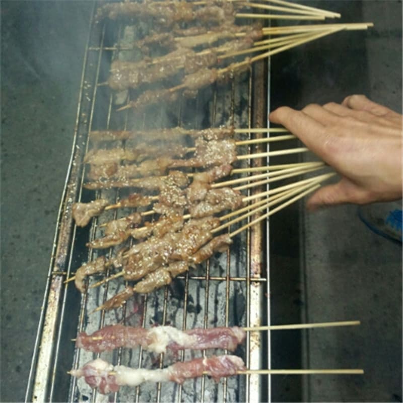 Carbon Barbecue Oven - 1 Meter Long Outdoor Kebab Grill 4