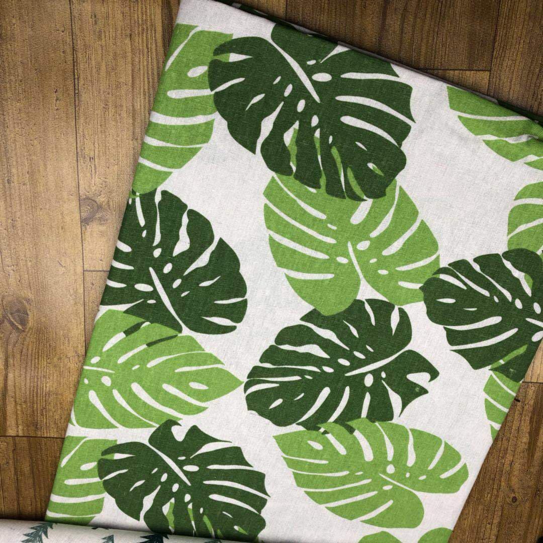 New product listed manufacturers are directly offering linen fabric fabric linen printed craft cloth compound film storage fabric 2