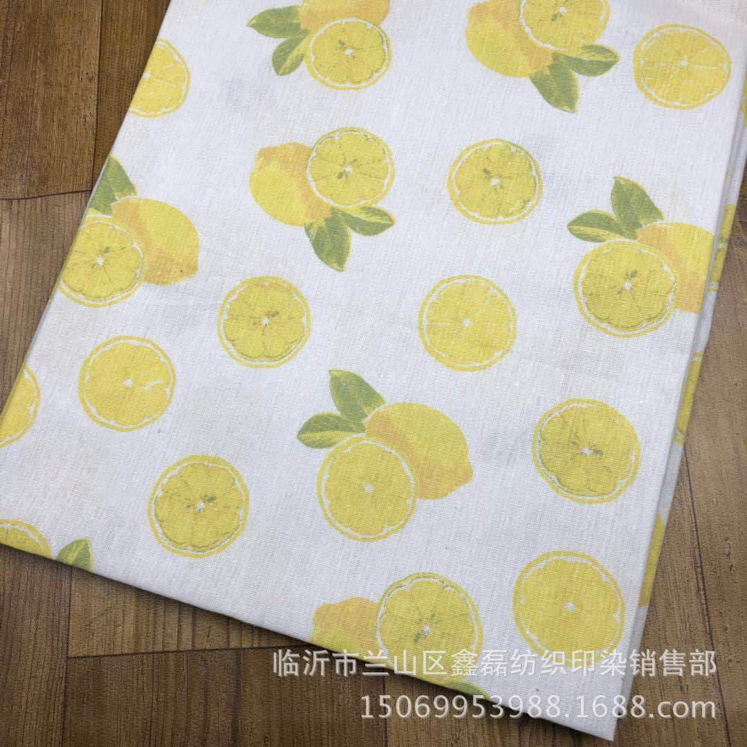 New product listed manufacturers are directly offering linen fabric fabric linen printed craft cloth compound film storage fabric 4