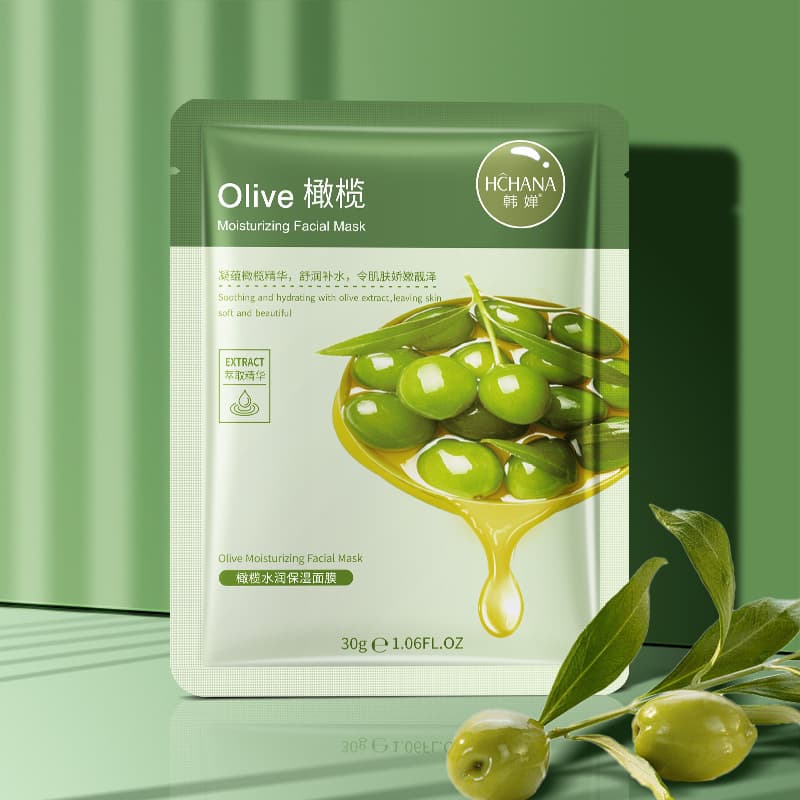 Han Chan Moisturizing Face Mask with Aloe Vera Gel 4