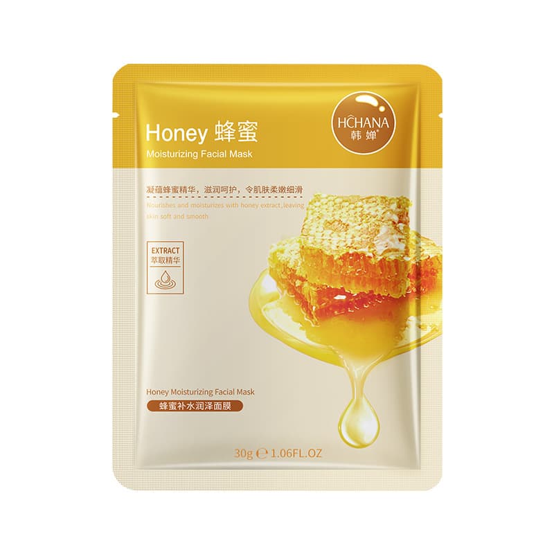 Han Chan Moisturizing Face Mask with Aloe Vera Gel 5