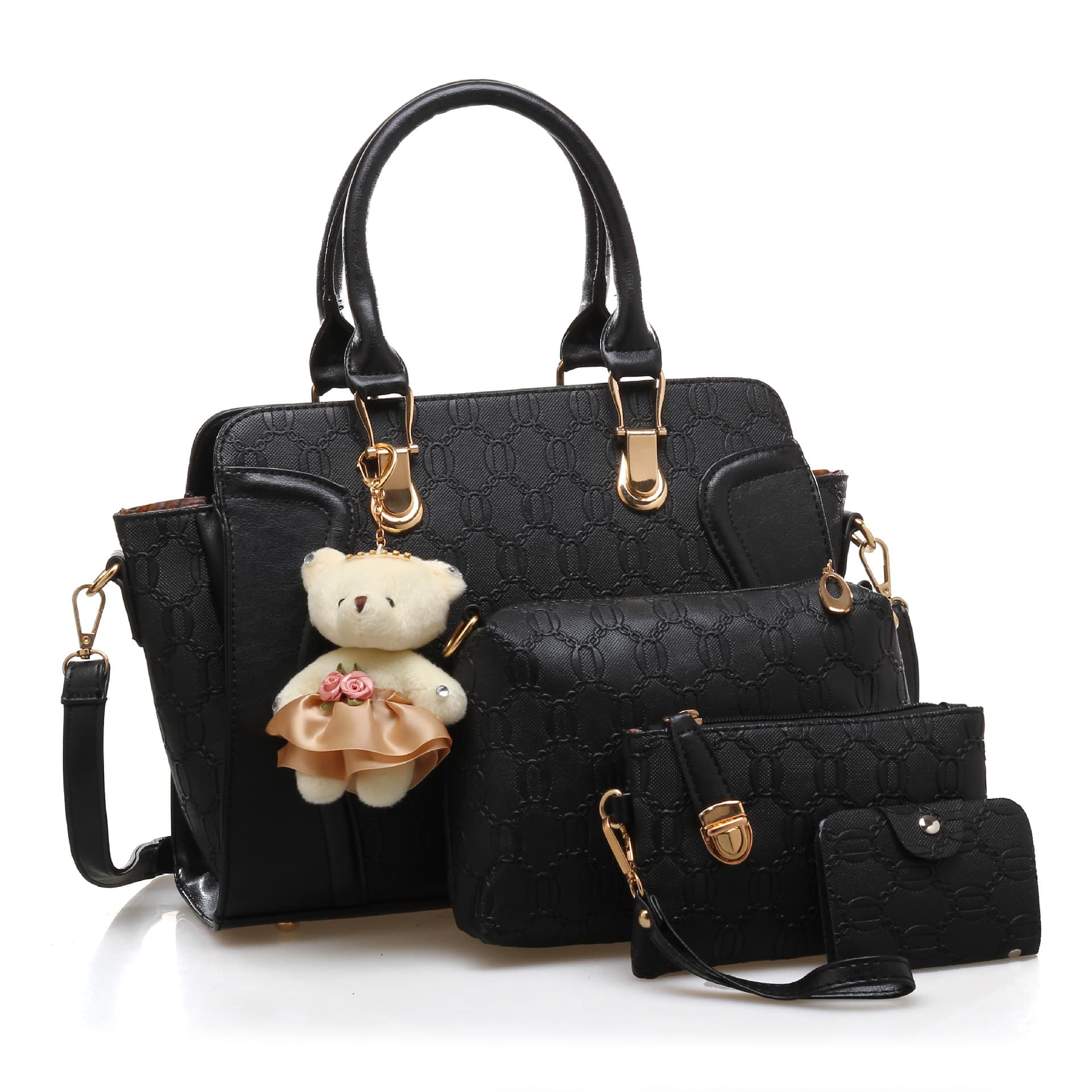 (Wholesale), handheld bag strap, set, 4 piece set 3
