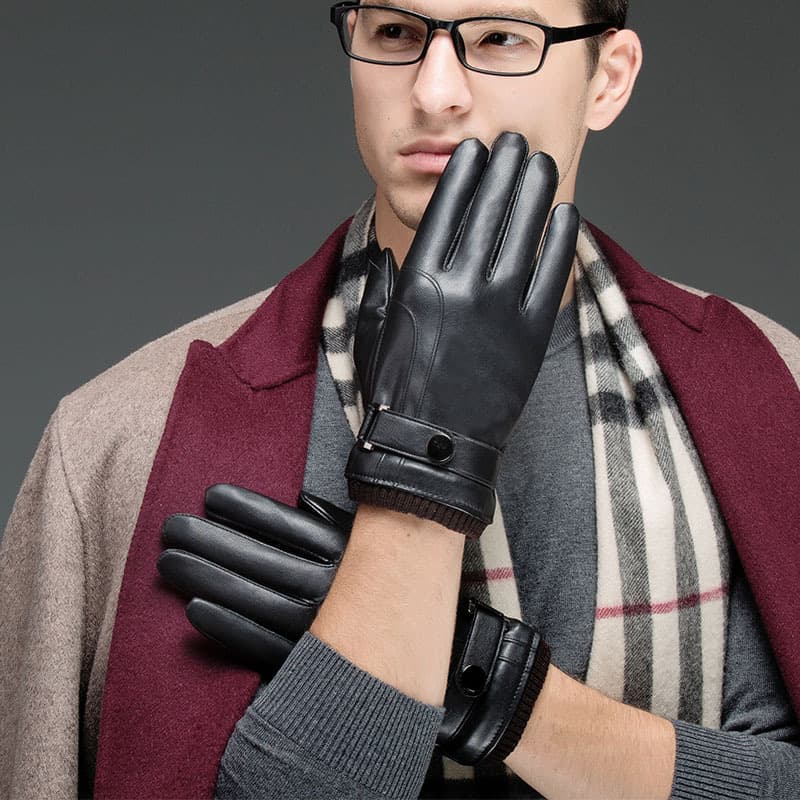Demi-season keep warm waterproof windproof gloves, Korean style 2