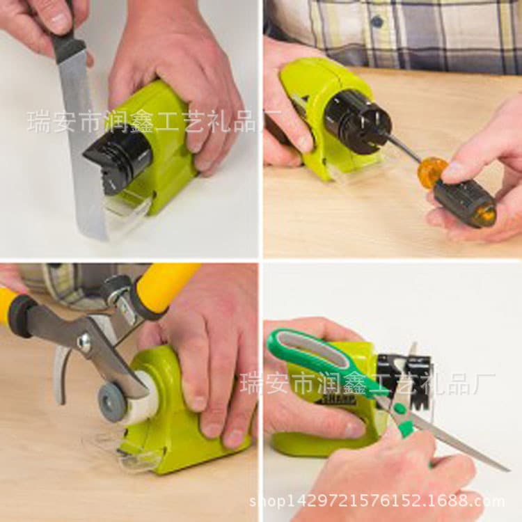 Swifty Sharp 4-in-1 Electric Knife Sharpener Kitchen Tool 3