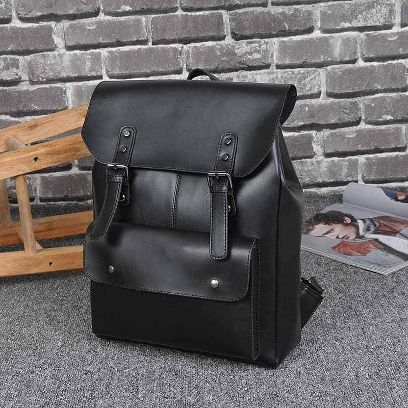 Backpack, retro shoulder bag, school bag, travel bag, Korean style 3